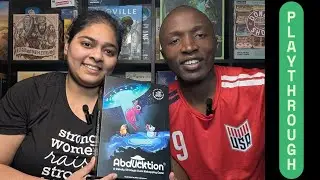 Playthrough - Abducktion by @evanjoshsveryspecialgames - A Fun Strategy game #familygames #boardgame