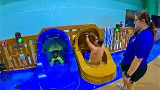 High Paw Holler Water Slide at Great Wolf Lodge Webster #texas