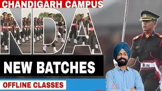 Best NDA coaching in chandigarh | New batch announcement |Offline NDA coaching institute