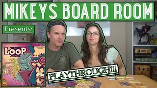 The Loop Board Game Playthrough - Pandasaurus Games - 2 Player Gameplay