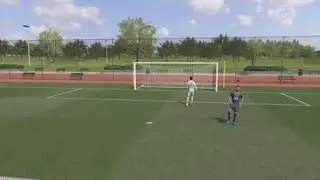 FIFA 22 - Scoop turn fake + fancy finish