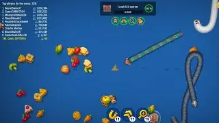 worms Zone LIVE Gameplay 🔴