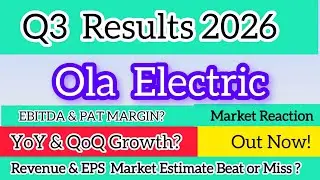 Ola Electric Q3 Results 2026 | Ola Electric Share News | Ola Electric Share Latest News Today 