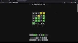 Unlimited Wordle Solver