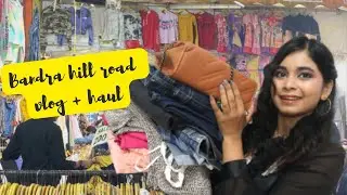 *BANDRA HILL ROAD*Vlog + Haul|starting from Rs 150| Skoopstyle