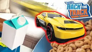 Hack the Track with the Ultimate Breakfast DIY Challenge! 🍳 + More Hot Wheels Track Builds