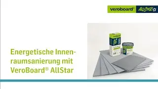 Dauerhaft schimmelfrei mit VeroBoard&reg; AllStar Anti-Schimmelplatte | Energetische Innenraumsanierung