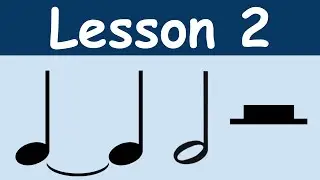 Tie, Half Note, Half Rest | Rhythm Lesson 2