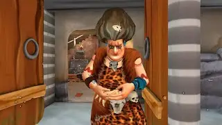 scary teacher stone age level 9 story begins