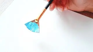 The Simplest Seascape Painting | Acrylic for Beginners