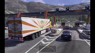 Heavy Rain || Night Journey || Euro Truck Simulator 2 Ultra HD Gameplay