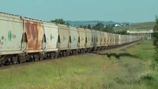 CP 8875 East (train #602) at Cochrane, Alberta