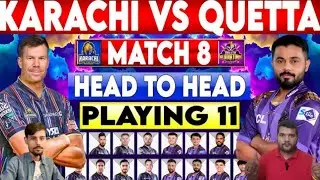 QG vs KK 2025 &ndash; Who Dominated? | PSL 8th Match Highlights & Full Analysis | Quetta vs Karachi