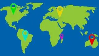 Animated Map Markers