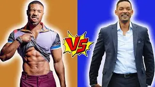 Michael B Jordan VS Will Smith Transformation ★ 2022