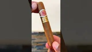 CIGAR ASMR | 🍂💨 Romeo Y Julieta Short Churchill 🔥 #shorts #asmr #cigar #cigarsociety