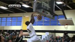 One Guy Two Nasty Dunks Colins Nwafor Of East Hartford Puts The Stamp on hornets Win Over Xavier