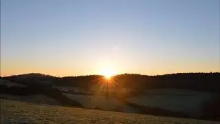 Sunrise at Pewley Down Guildford