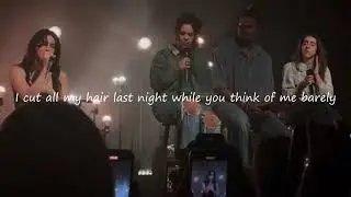 Gracie Abrams, Tiny Habits - 405 (Lyrics) | Live
