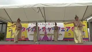 タイ少女伝統舞踊 2  ブッサバーナータシン舞踊学校  日タイカルチャーフェア in 京都 2025