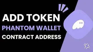 How To Add Token On Phantom Wallet Using Contract Address