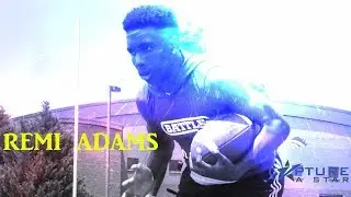 Remi Adams C/O 2022 🔥 Varsity High School Football Highlights