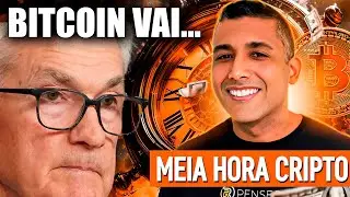 BITCOIN QUEDA! CRIPTOMOEDAS AGORA DERRETENDO COM DADOS AMERICANOS  #MeiaHoraCripto #42