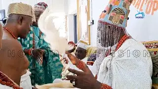 Oba Oluwagbemiga Ajimokunola (Arulewolasi III) Installs the new Asiwaju of Isinkan kingdom