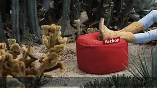 Fatboy Point outdoor Ottoman, Black