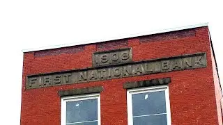 ABANDONED FIRST NATIONAL BANK - Bowerston Ohio
