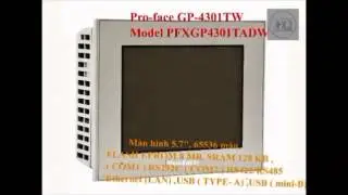 GP477R-EG41-24VP, GP577R-TC41-24VP, GP2600-TC11, GP2601-TC11 M&agrave;n h&igrave;nh Proface