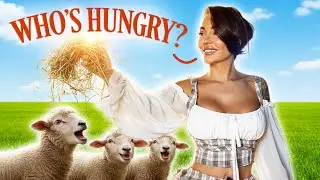 My Farm Girl Morning Routine 🌿 Gentle Life with Sheep & Chickens