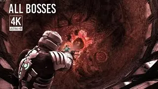Dead Space - All Boss Fights / All Bosses & Ending (No Damage, Impossible Mode, 4K 60FPS)