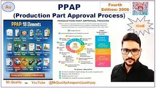 Production Part Approval Process (PPAP) in Hindi/ Fourth Edition Effective from 1st June 2006/PPAP