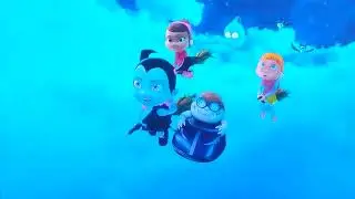 Vampirina Home Scream Home The Flying Brooms Scene + Transylvania, Here We Come Song
