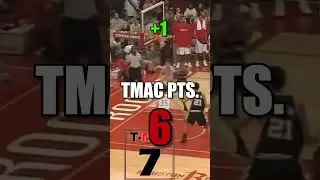Craziest Comeback I've seen!!  #nba  #basketball #tracymcgrady #houstonrockets #miracle