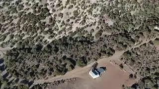 Drone Flight Around Kelly Mining District/Mt. Baldy, Magdalena, NM Dec 2025
