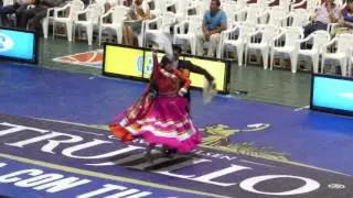 Angela Ferrari. Baile de entrega de campeonato. Trujillo 30/01/2016