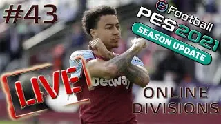 PES 2021 Online Divisions | We Go Again!!  [LIVE STREAM] #43