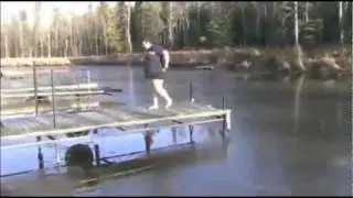 Fat Guy Lake Cannonball Fail