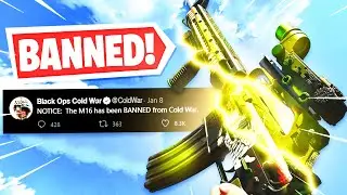 the M16 is NOW BANNED.. 1 SHOT M16 SETUP! (Best M16 Class Setup) - Cold War