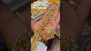 Gold Matha Patti||Design 2022||#foryou #gold #shorts #trending #viral #golddesigns #mathapatti