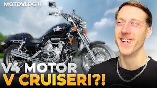 Motorka ktor&aacute; predbehla svoju dobu. Honda Magna (MOTOVLOG 11)