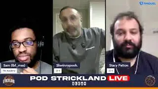 Pod Strickland LIVE Episode 555 feat. lbf_mas - The Next Man Up Knicks