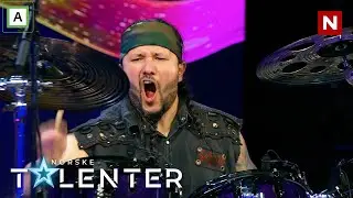 Ivan er helt rå på trommer | Auditions | Norske talenter