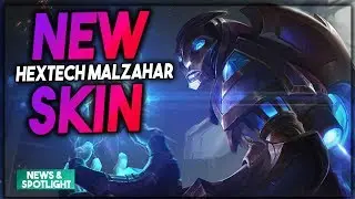 NEW HEXTECH MALZAHAR SKIN GAMEPLAY! OBLITERATING PEOPLE WITH THE NEW MALZ SKIN - League of Legends