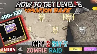 How to get 15 level in opration Base 400+ EXP || Last island of servival #ldrs #howto #exp #base