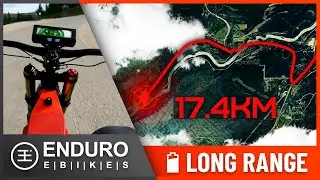 Enduro E-Bikes Long Distance Ride Along