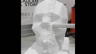 Blueflame3D robot milling CADCAM solution powered by SprutCAM Robot.