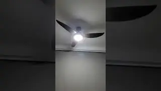 Wood FANCO B-STAR DC Motor Ceiling Fan with 3 Tone LED Light Kit and Remote Control